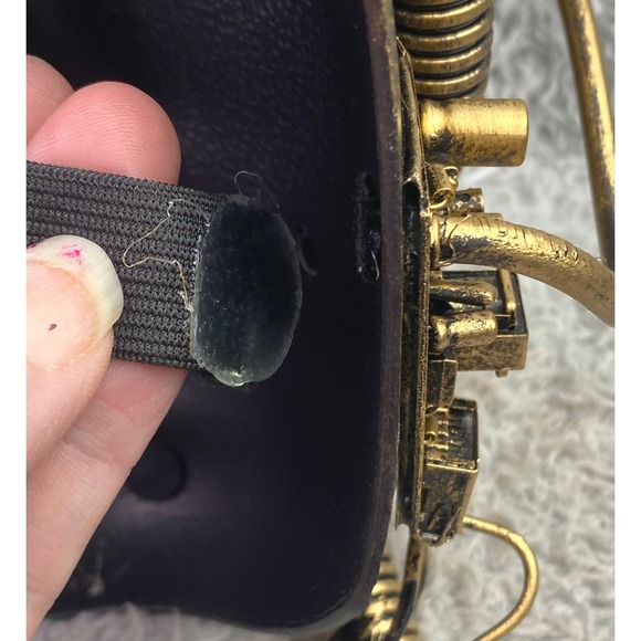 Steampunk Mask Gold Goggles Gears Costume Masquerade‎ Cosplay Full Face - Picture 6 of 10